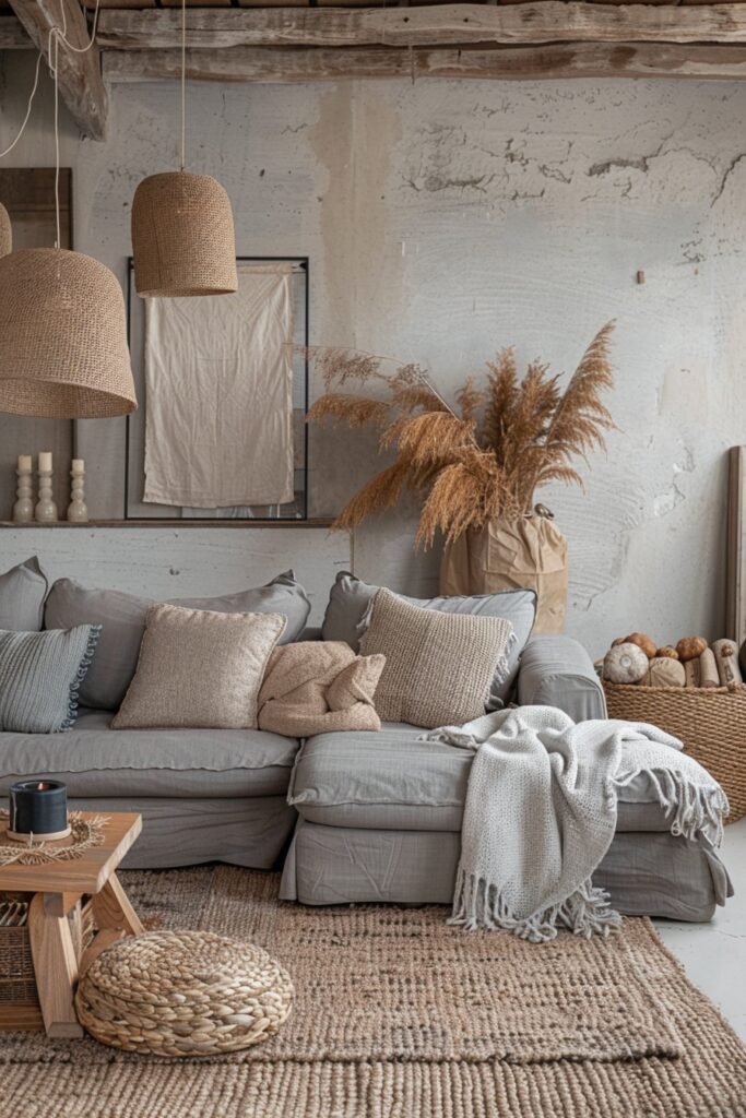 Grey and Beige Comfort