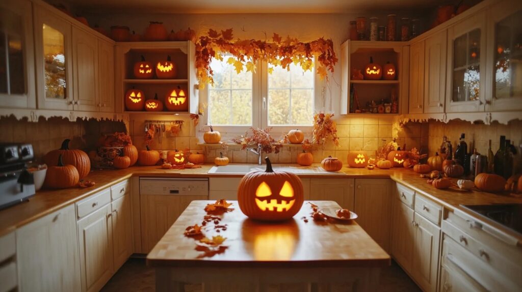 Halloween Decor Kitchen