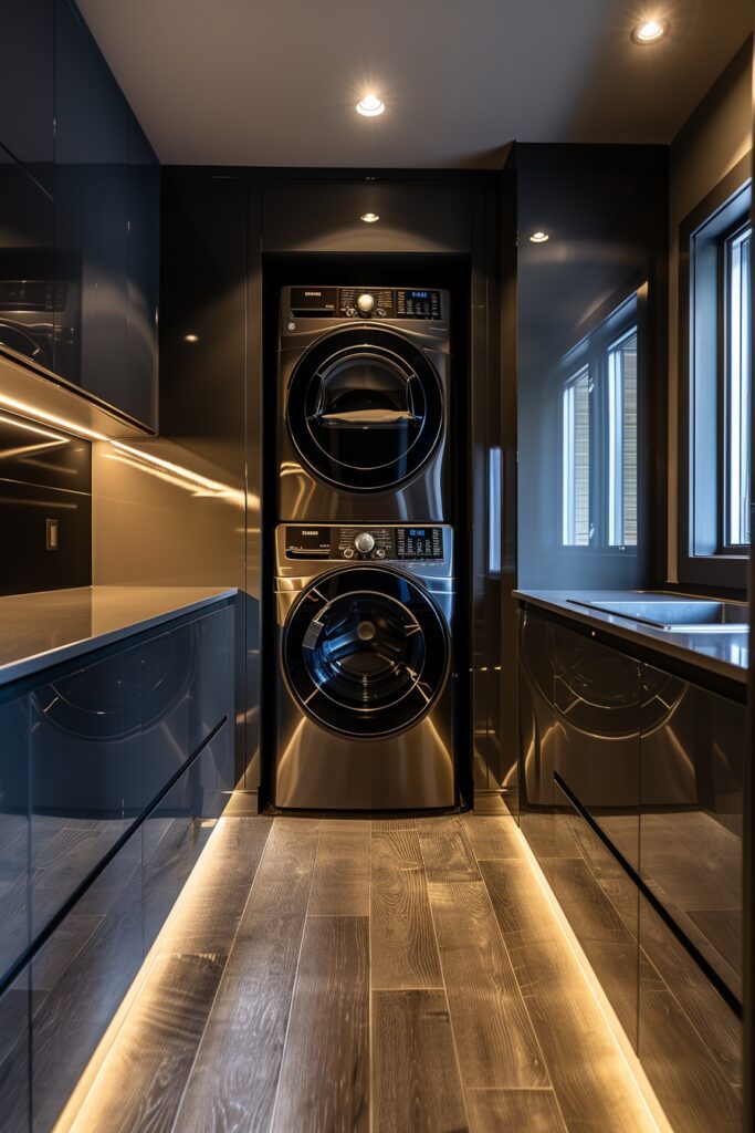 High-Tech Laundry Room