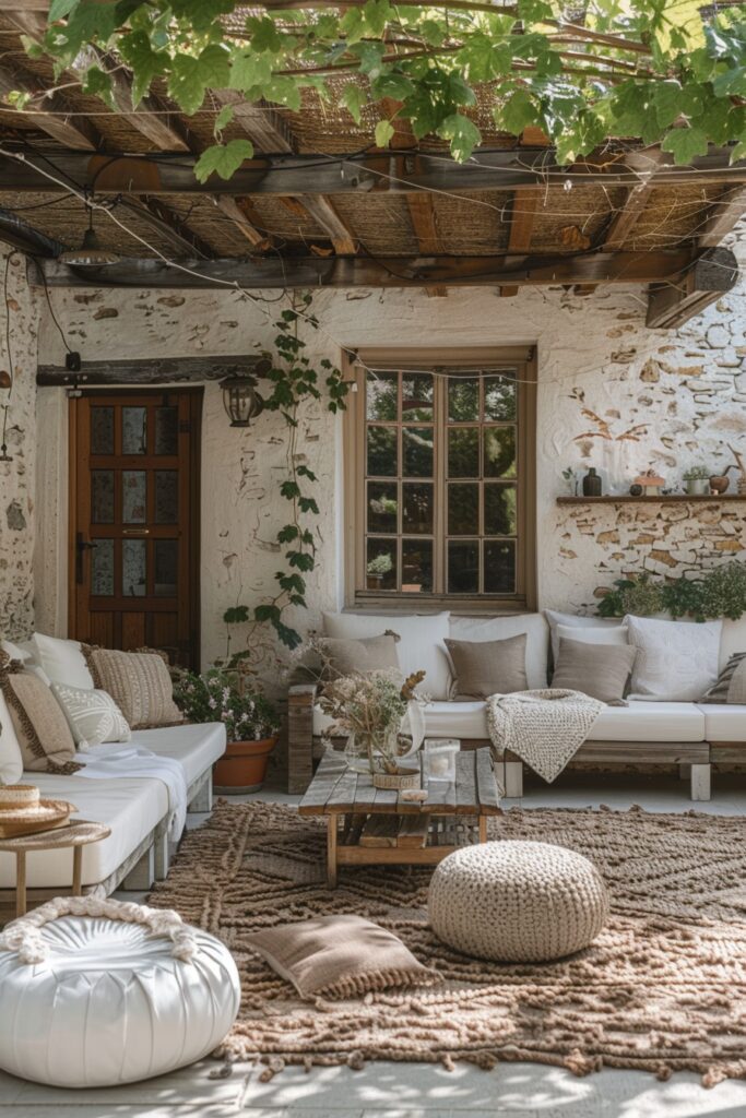 Hygge-Inspired Scandi Boho Patio Vibes