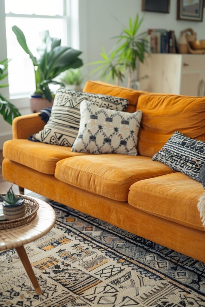 Inspiring Scandi Boho Living Room Ideas