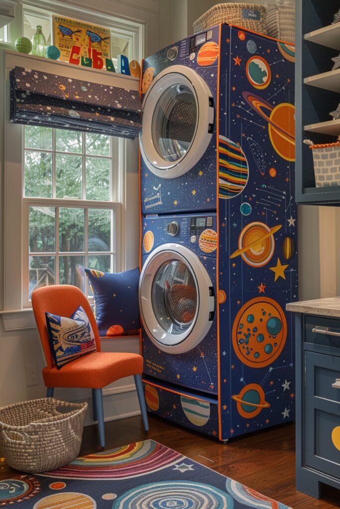 Kid-Friendly Laundry Room