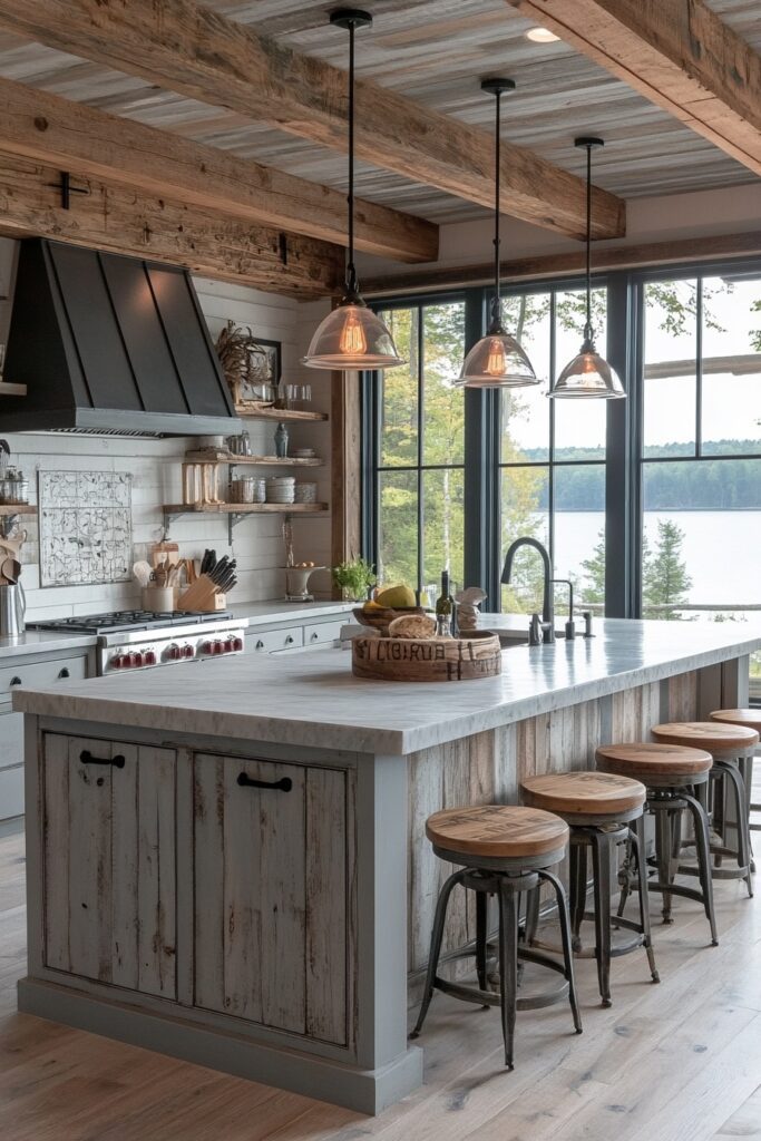 Lakeside Retreat Kitchen