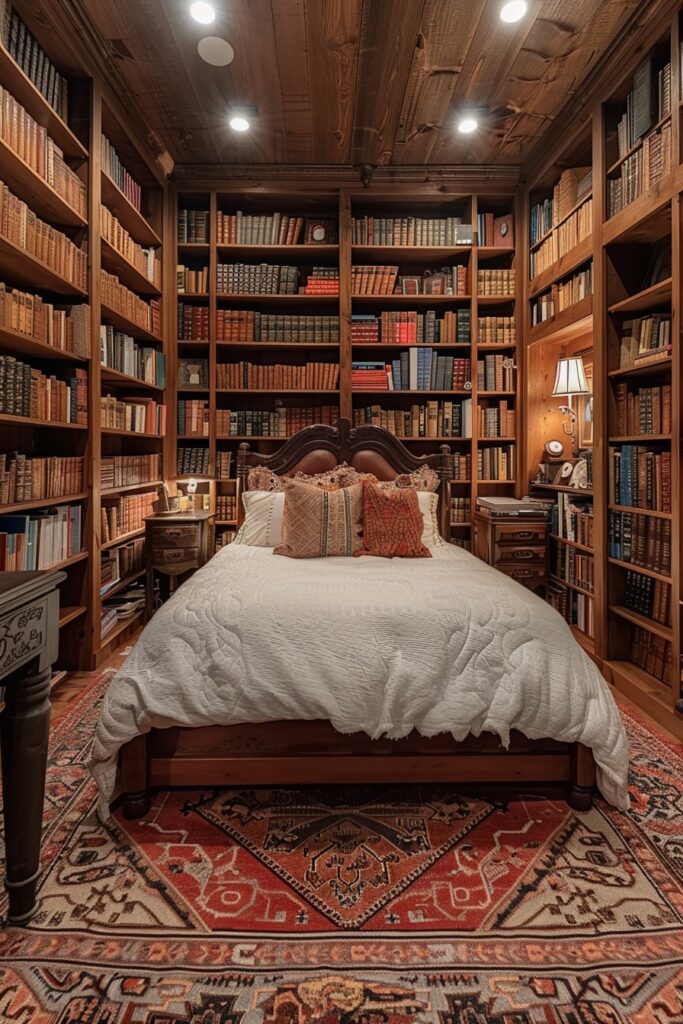 Library Nook Guest Room