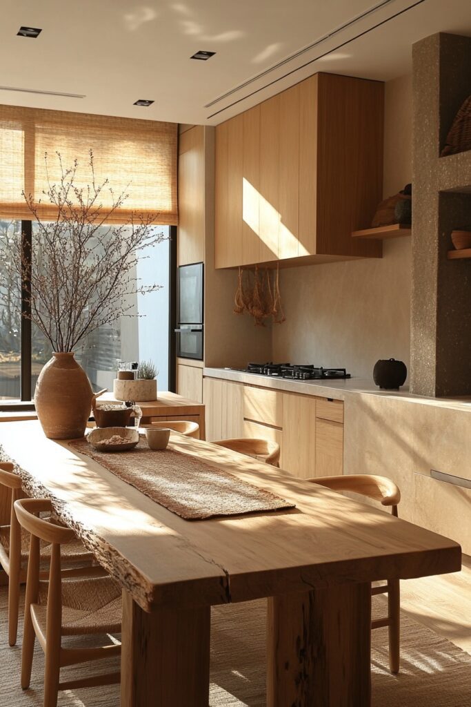 Minimalist Rustic Kitchen