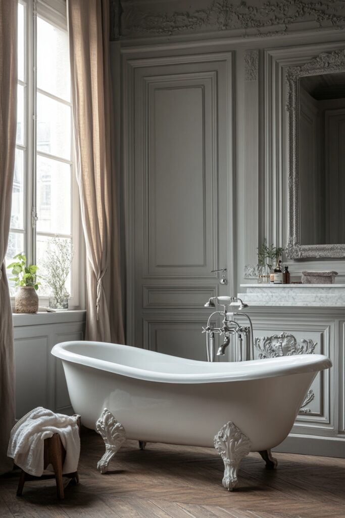 Parisian Flair Bathroom