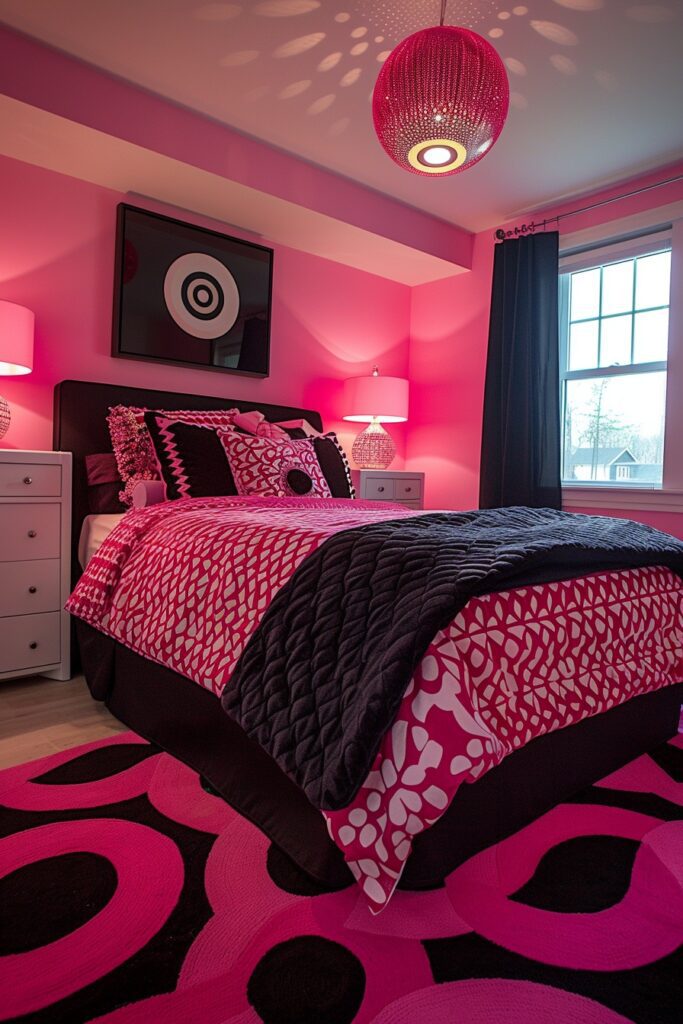 Pink and Black Teen Haven