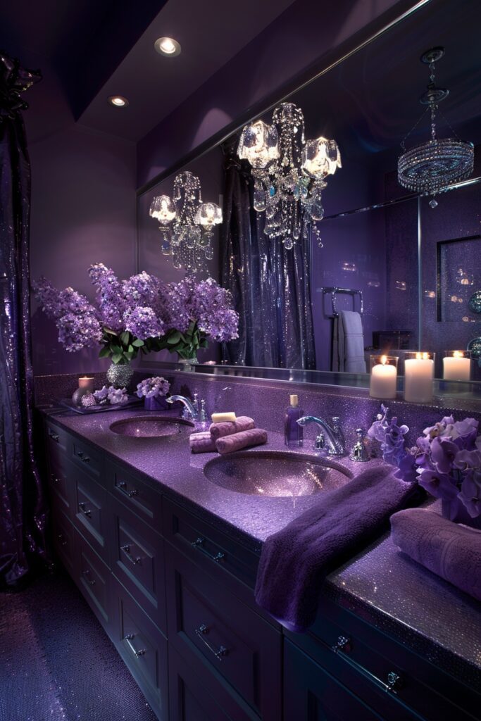 Purple Regal Glam