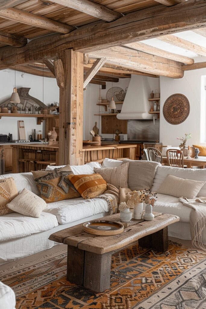 Rustic Charm in Scandi Boho