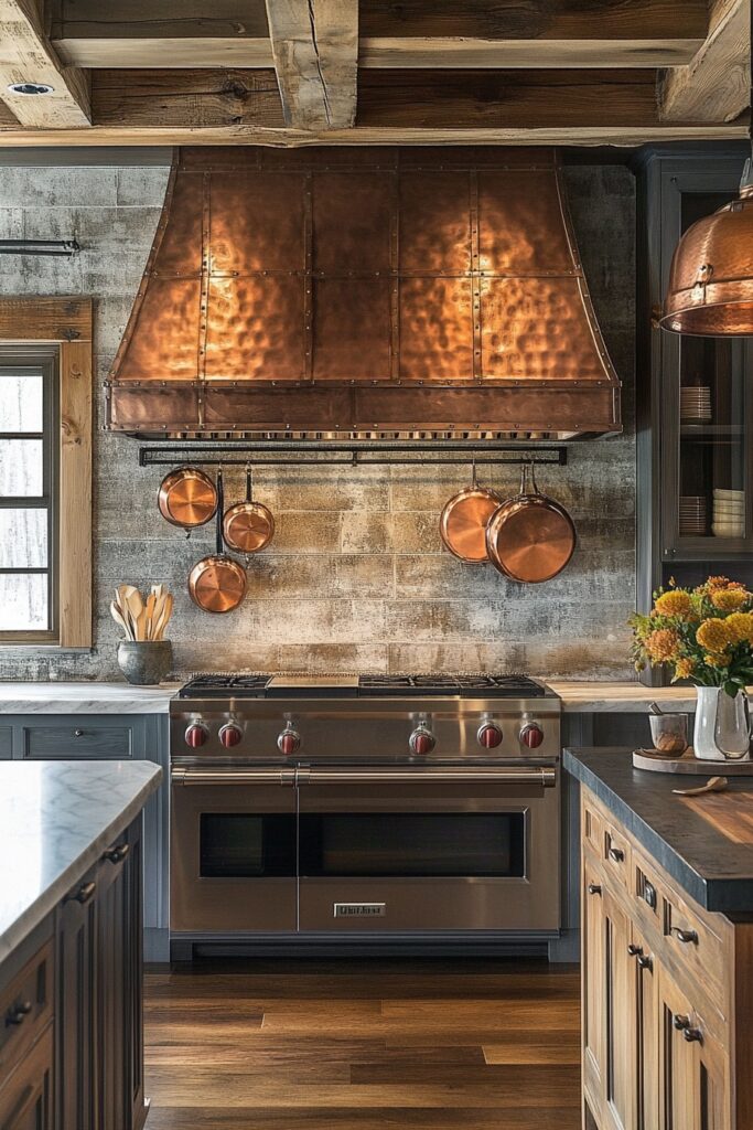 Rustic Copper Kitchen