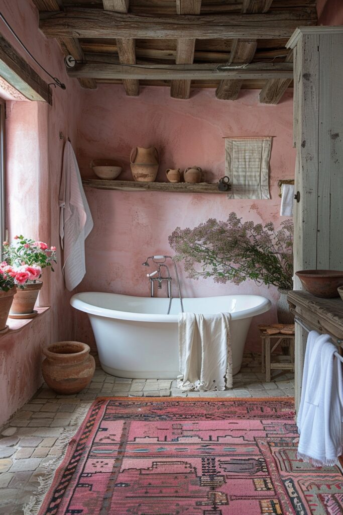 Rustic Pink Warmth