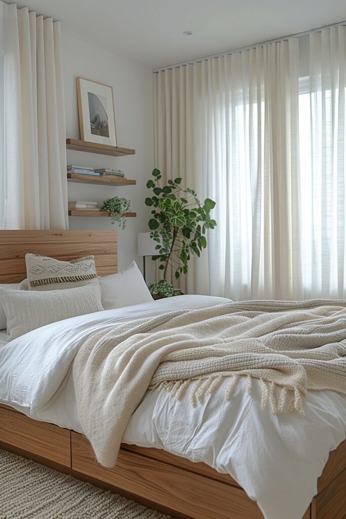 Scandinavian Guest Room Simplicity