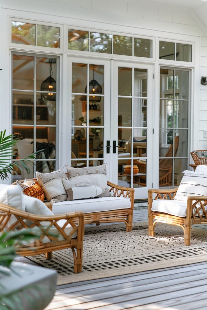 Seamless Indoor-Outdoor Scandi Boho Design