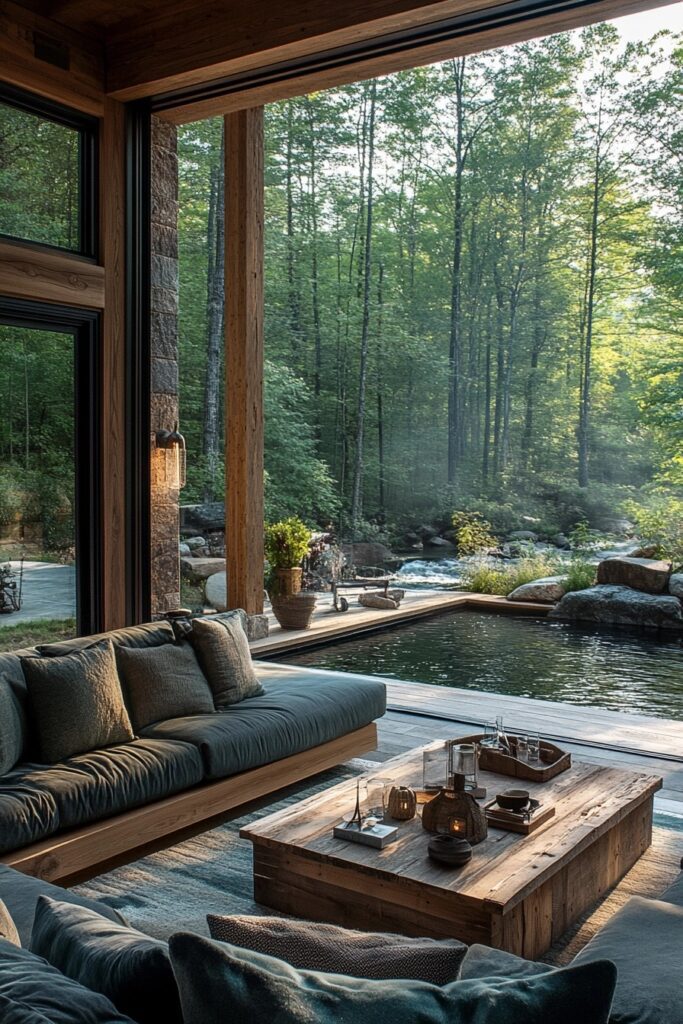 Streamside Rustic Retreat