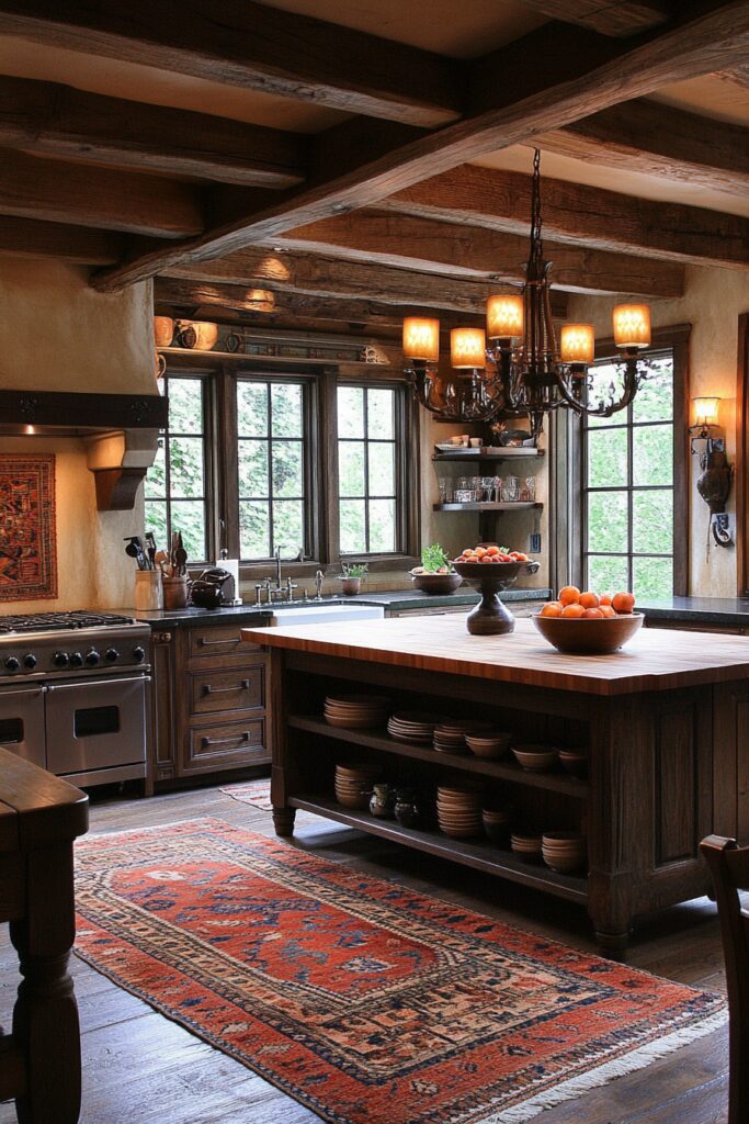 Timber-Frame Culinary Space