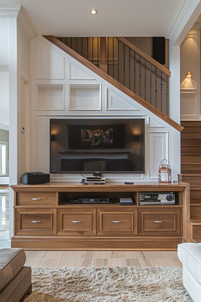 Under-Stair Media Centers