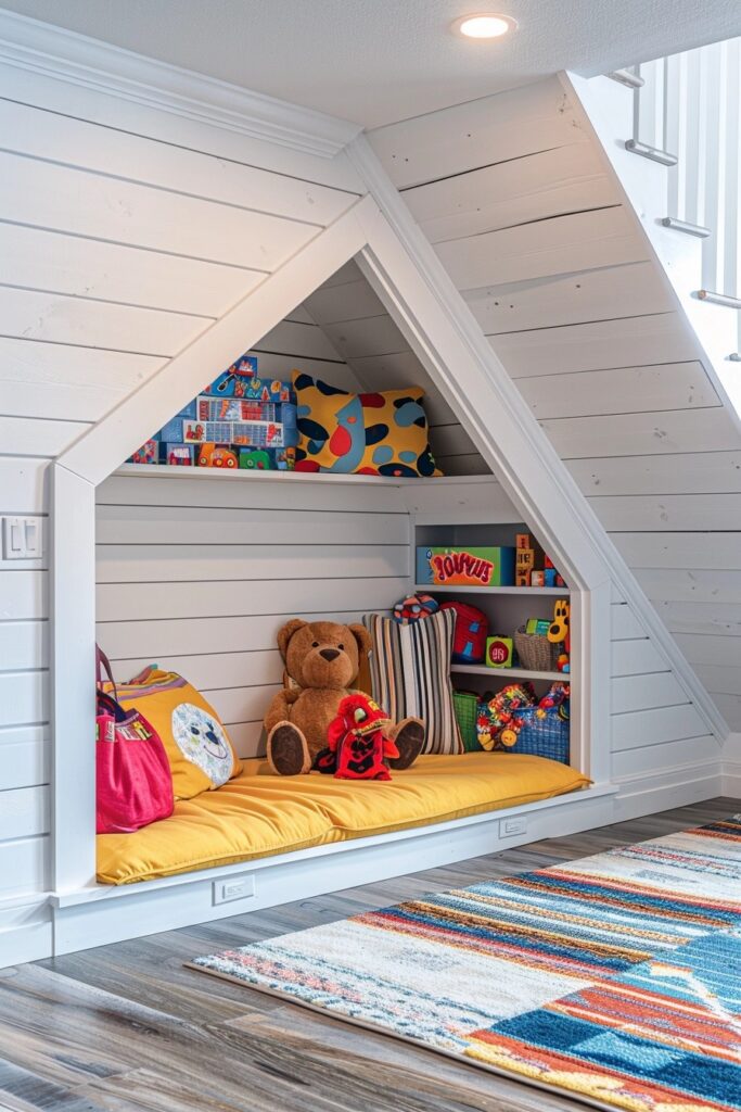 Under-Stair Play Zones for Kids