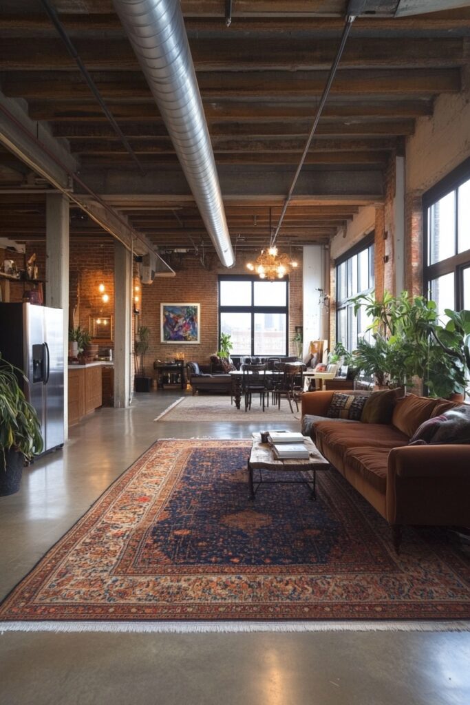 Urban Loft with Vintage Touches