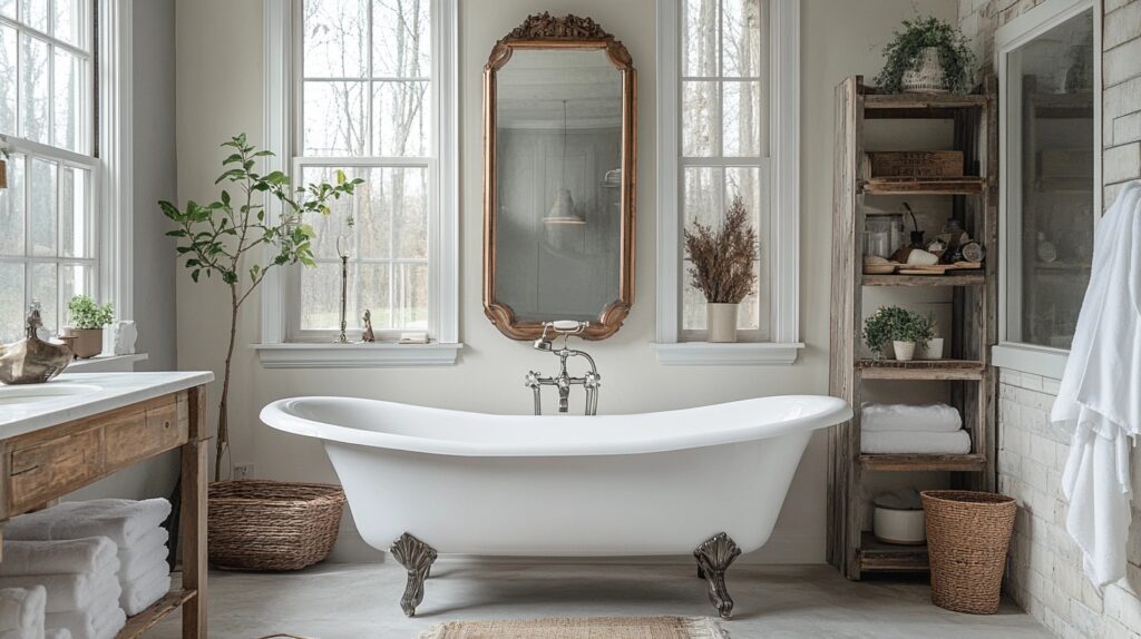 Vintage Modern Bathroom