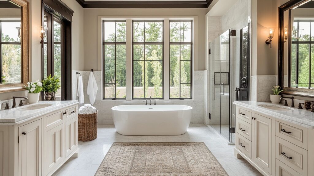 Vintage Modern Master Bath