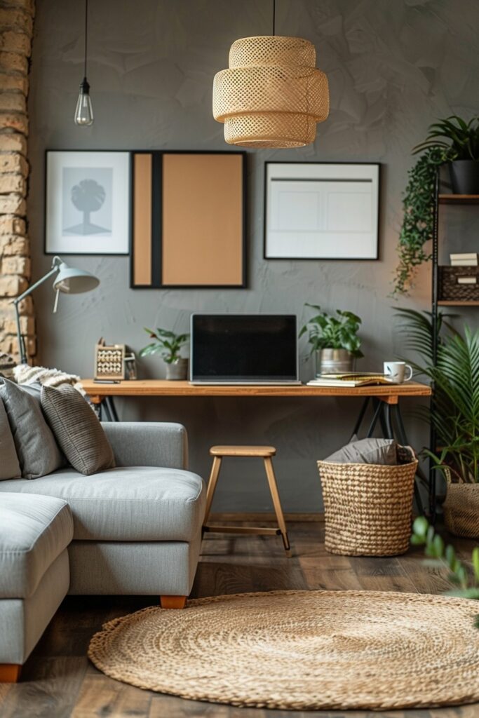 Wall-Mounted Desks for Small Apartments