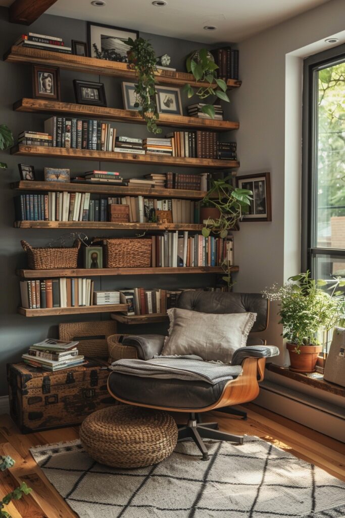 Wall Shelving for Vertical Space in Small Apartments