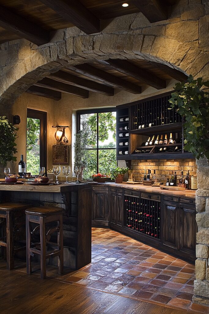 Wine Country Rustic Kitchen