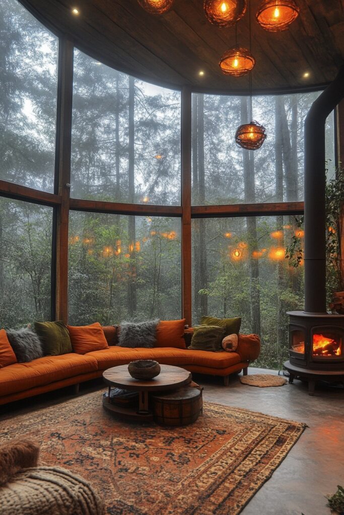 Woodland Retreat Living Space