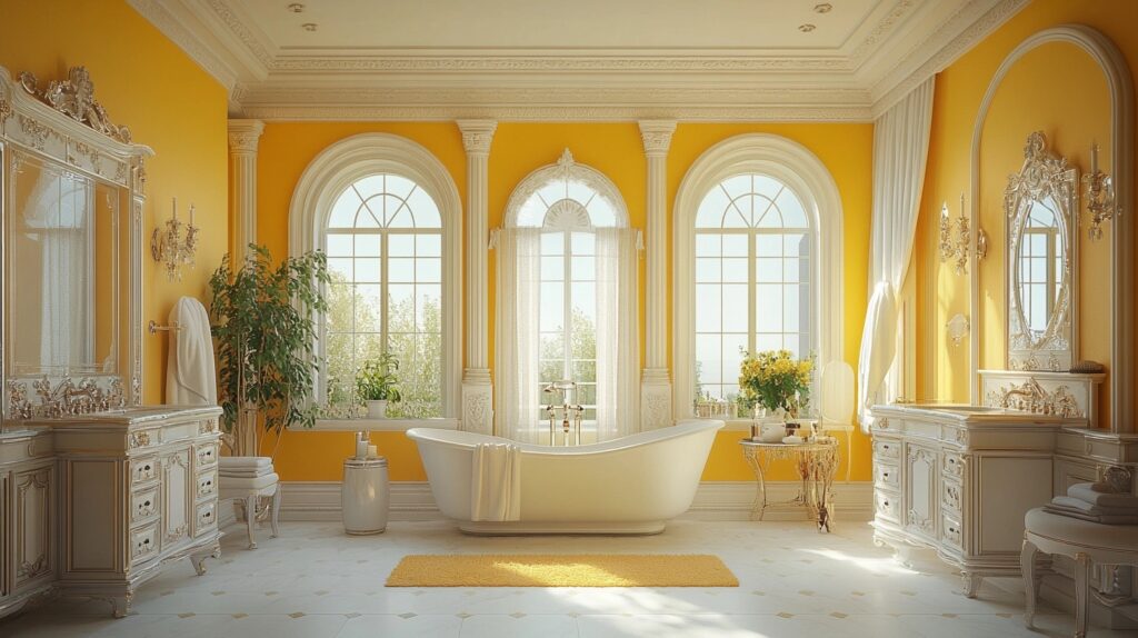 Yellow Bathroom Decor