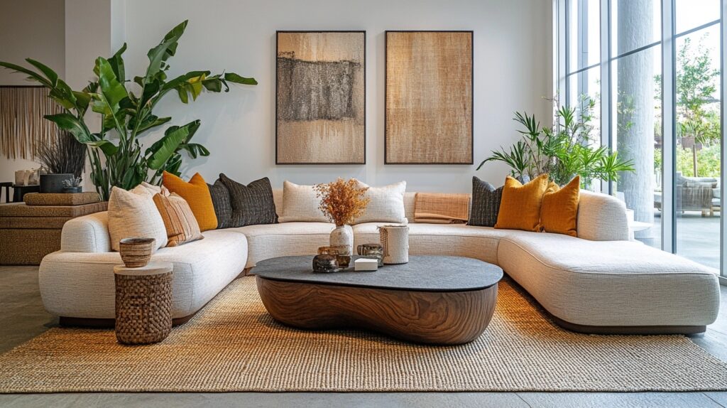 organic living room