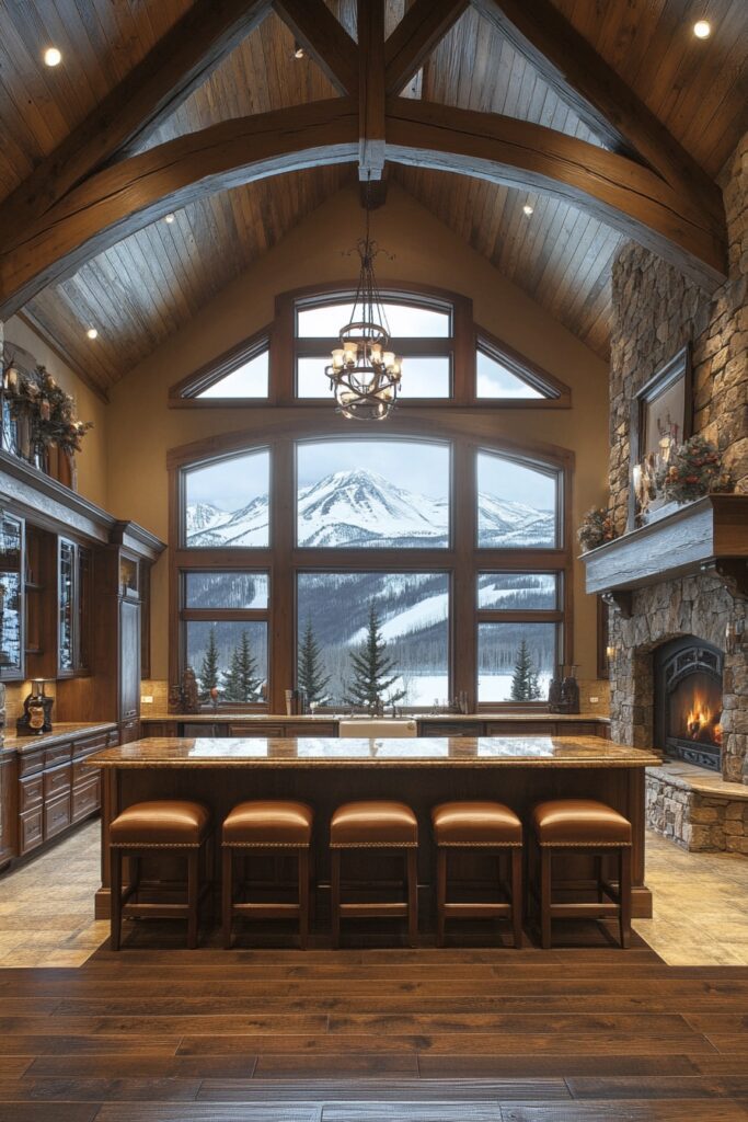 Alpine Chic Kitchen