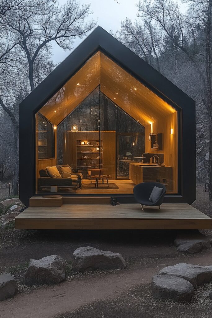 Architectural Minimalist Pod