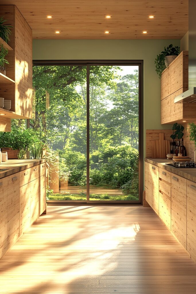 Bamboo Green Harmony Kitchen