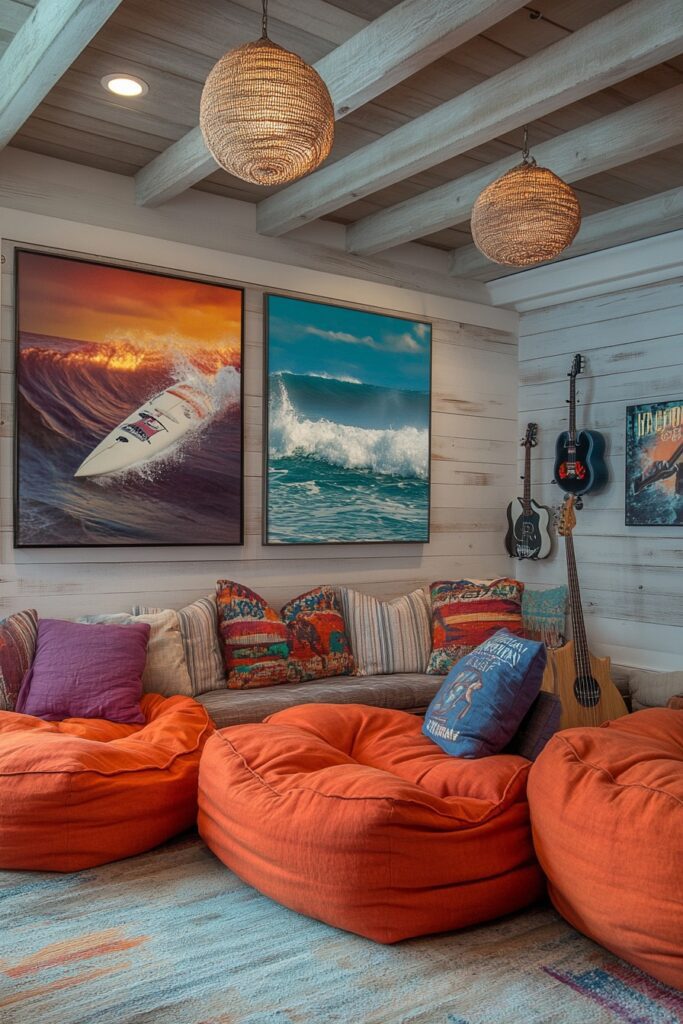 Beach Vibes Music Room