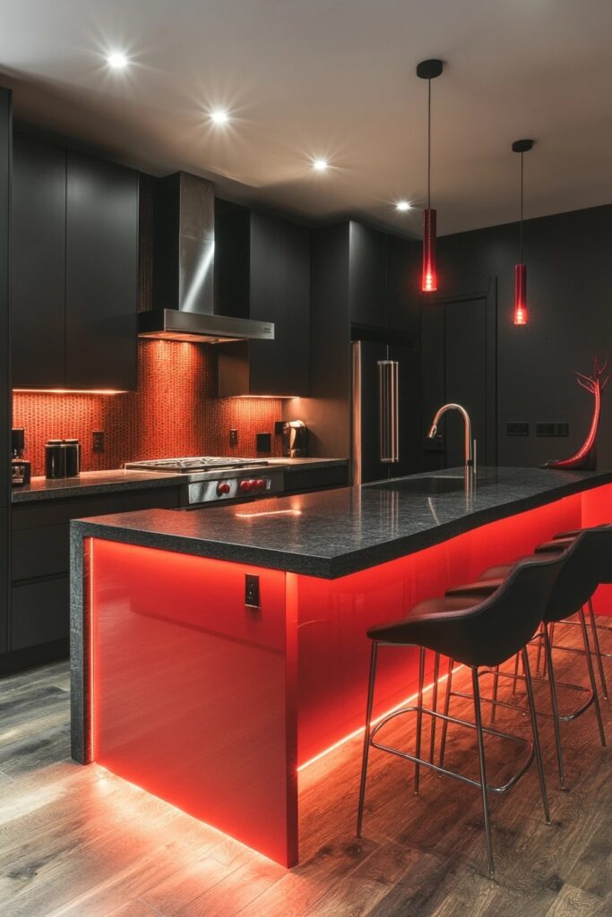 Bold Contemporary Kitchen