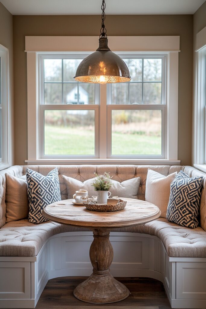 Charming Corner Breakfast Nook