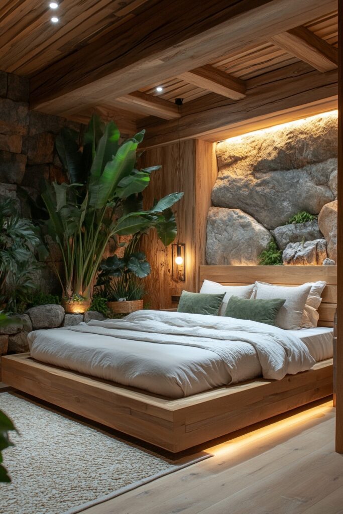 Chic Natural Bedroom