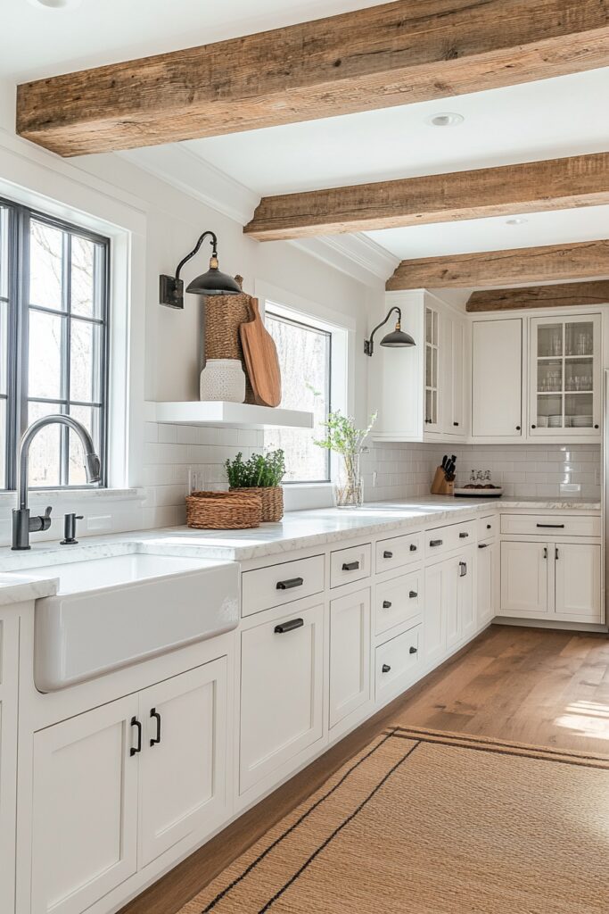 Clean Modern Rustic Kitchen