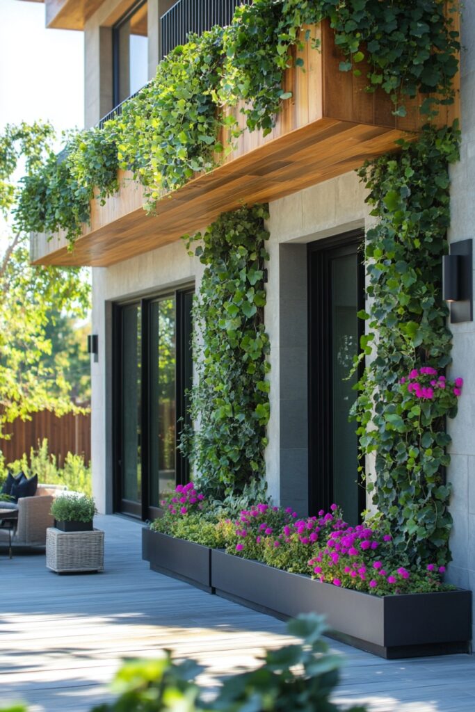 Climbing Plants for Modern Porches