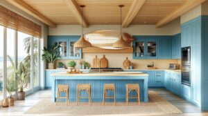 Coastal Boho Kitchen