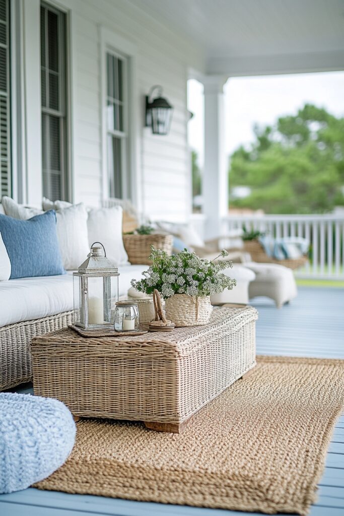 Coastal Contemporary Porches