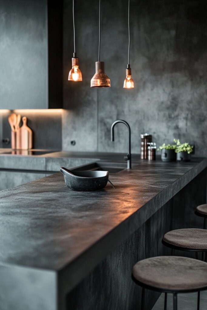 Concrete Kitchen Style