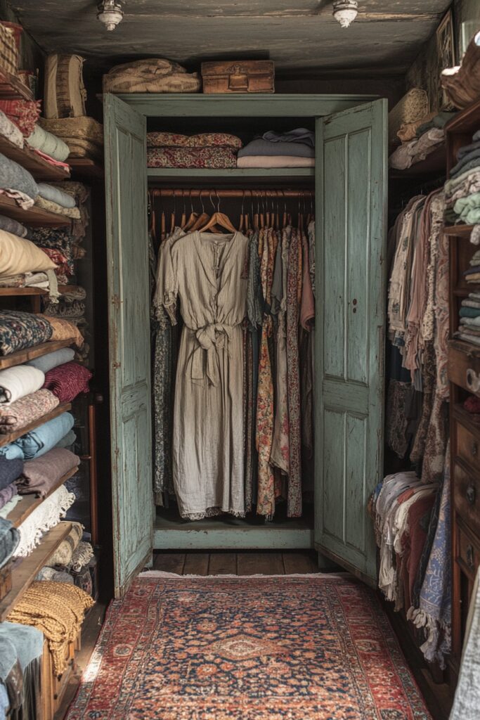 Dressing Room of Time-Worn Textiles