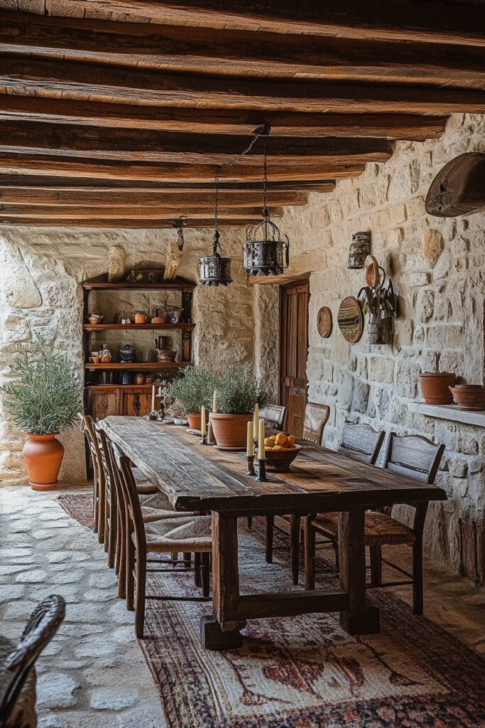 Earthy Mediterranean Materials