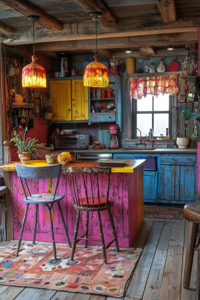 Eclectic Ensemble Kitchen