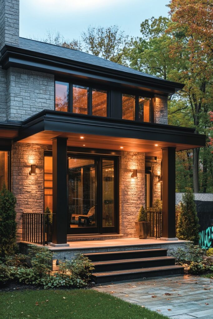 Edgy Urban Porch Designs