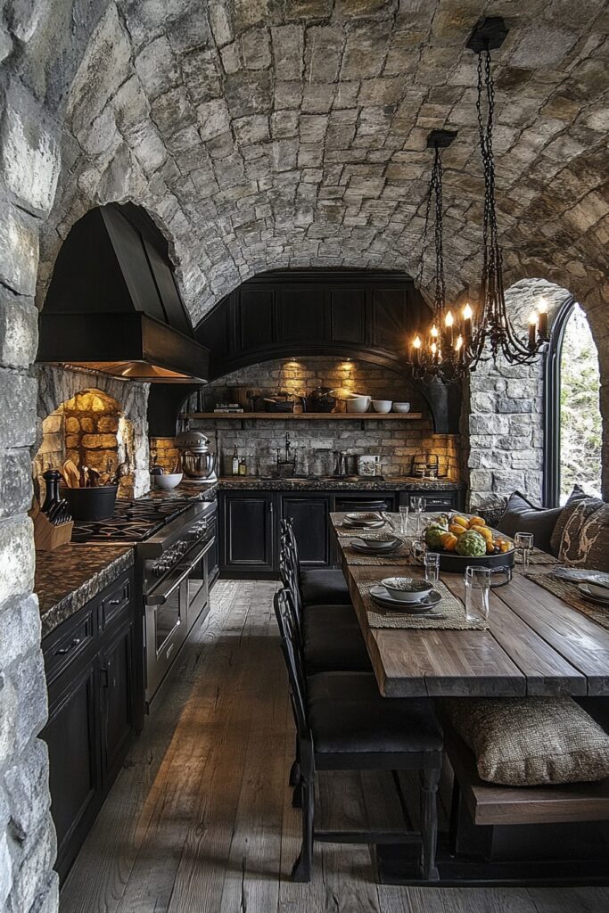 Gothic Charm in Unexpected Spaces