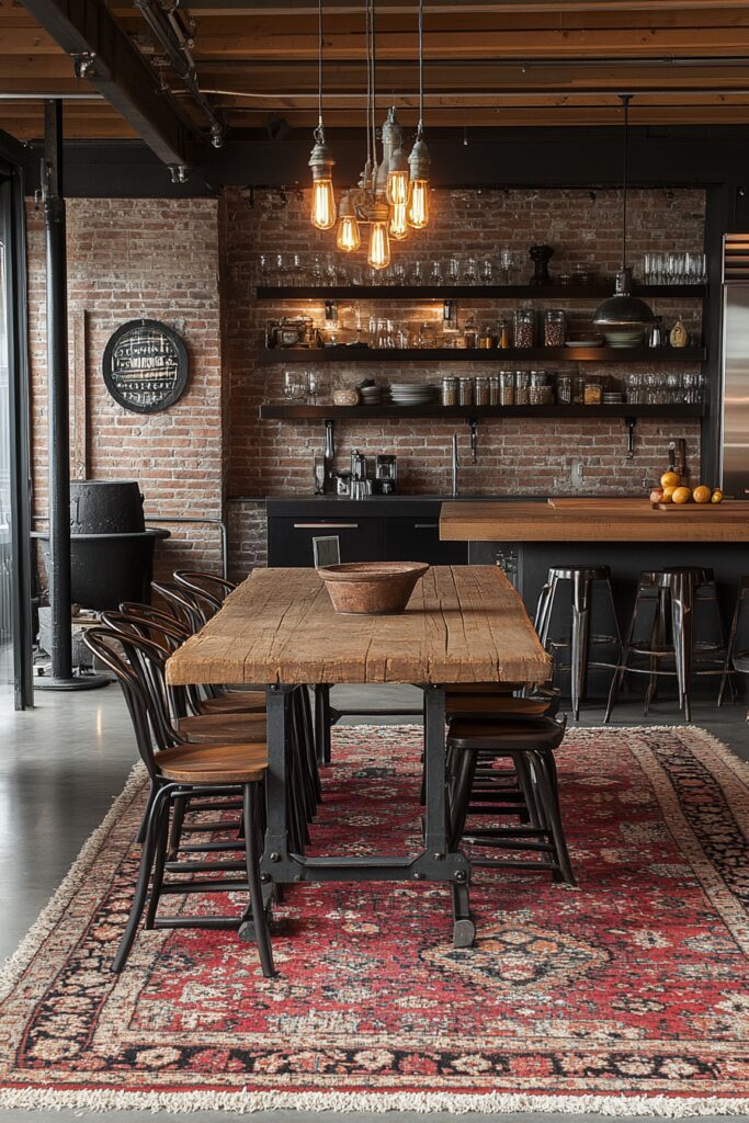 Industrial Rustic Kitchen