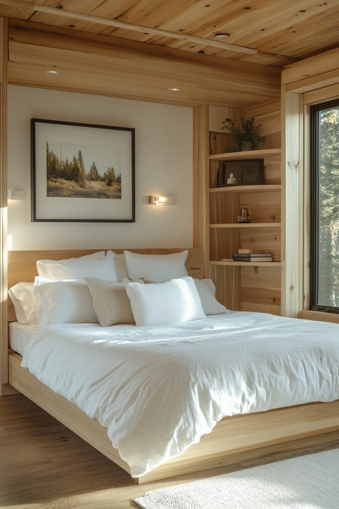 Innovative Compact Cabin Bedroom