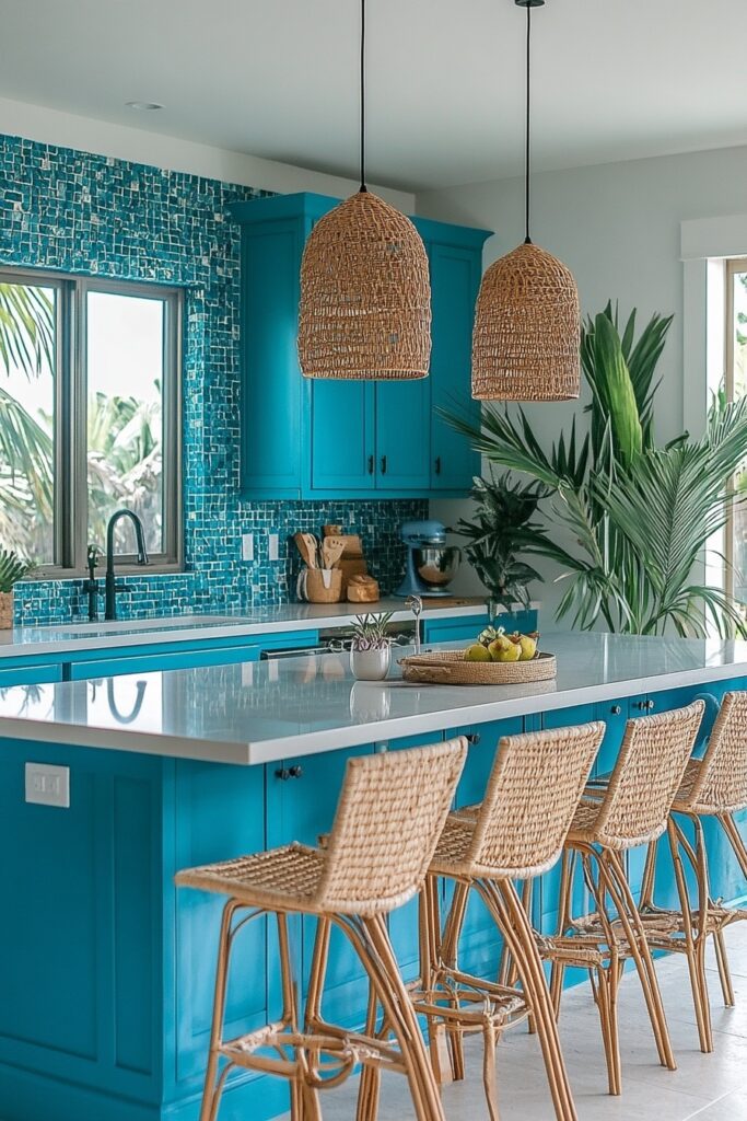 Lagoon Escape Coastal Boho Kitchen